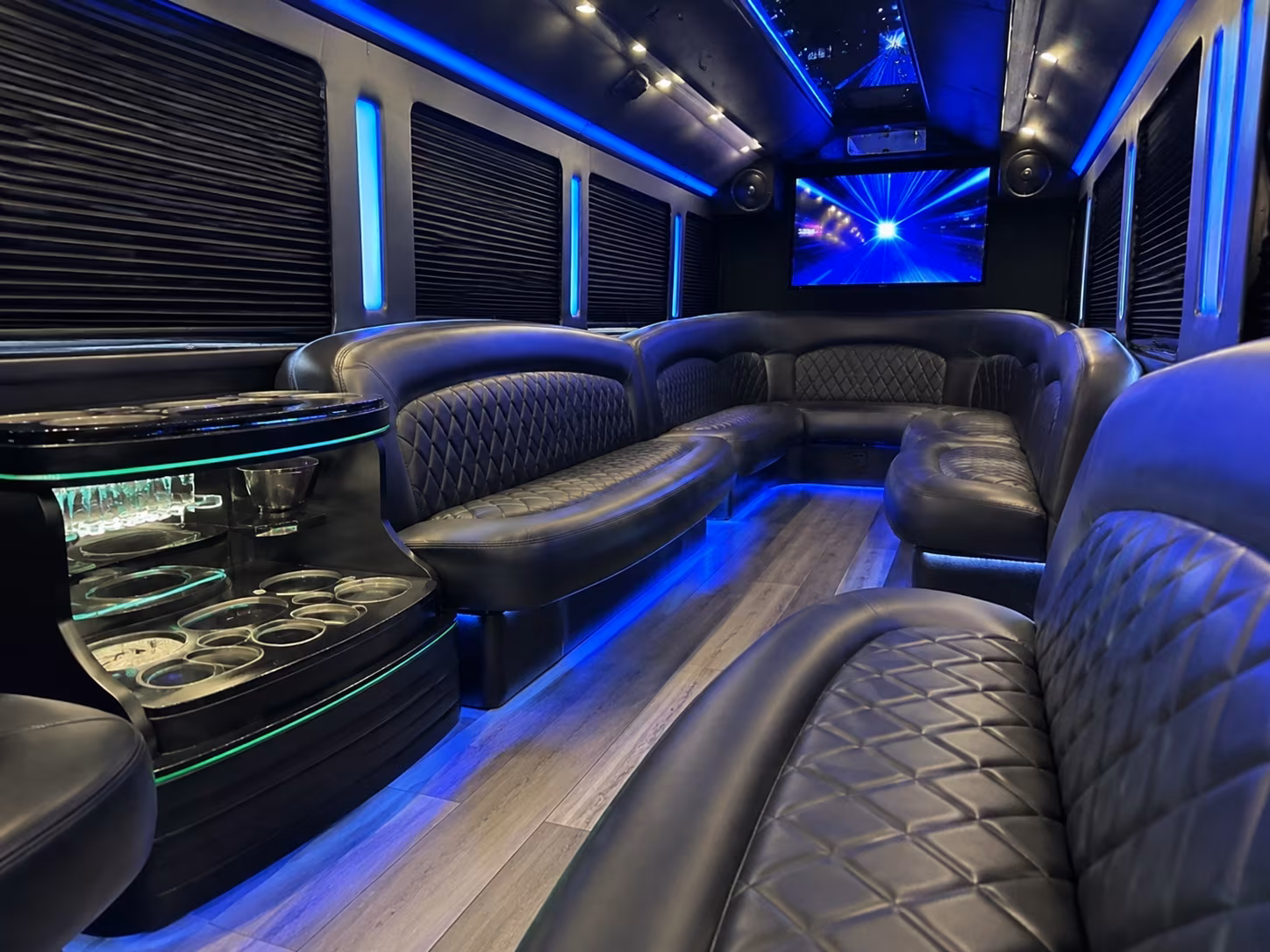 hit every photo stop in your palm bay party bus before the dance