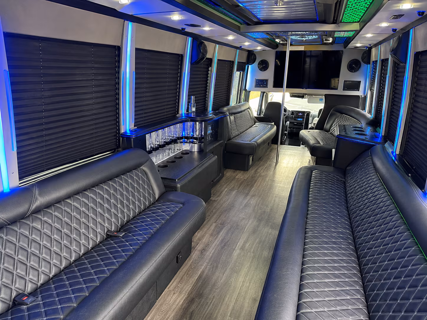 palm bay corporate retreat shuttle bus rentals