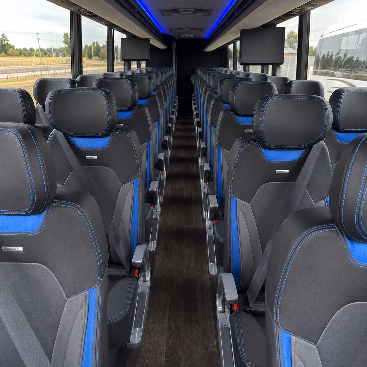 palm bay long distance charter bus prices